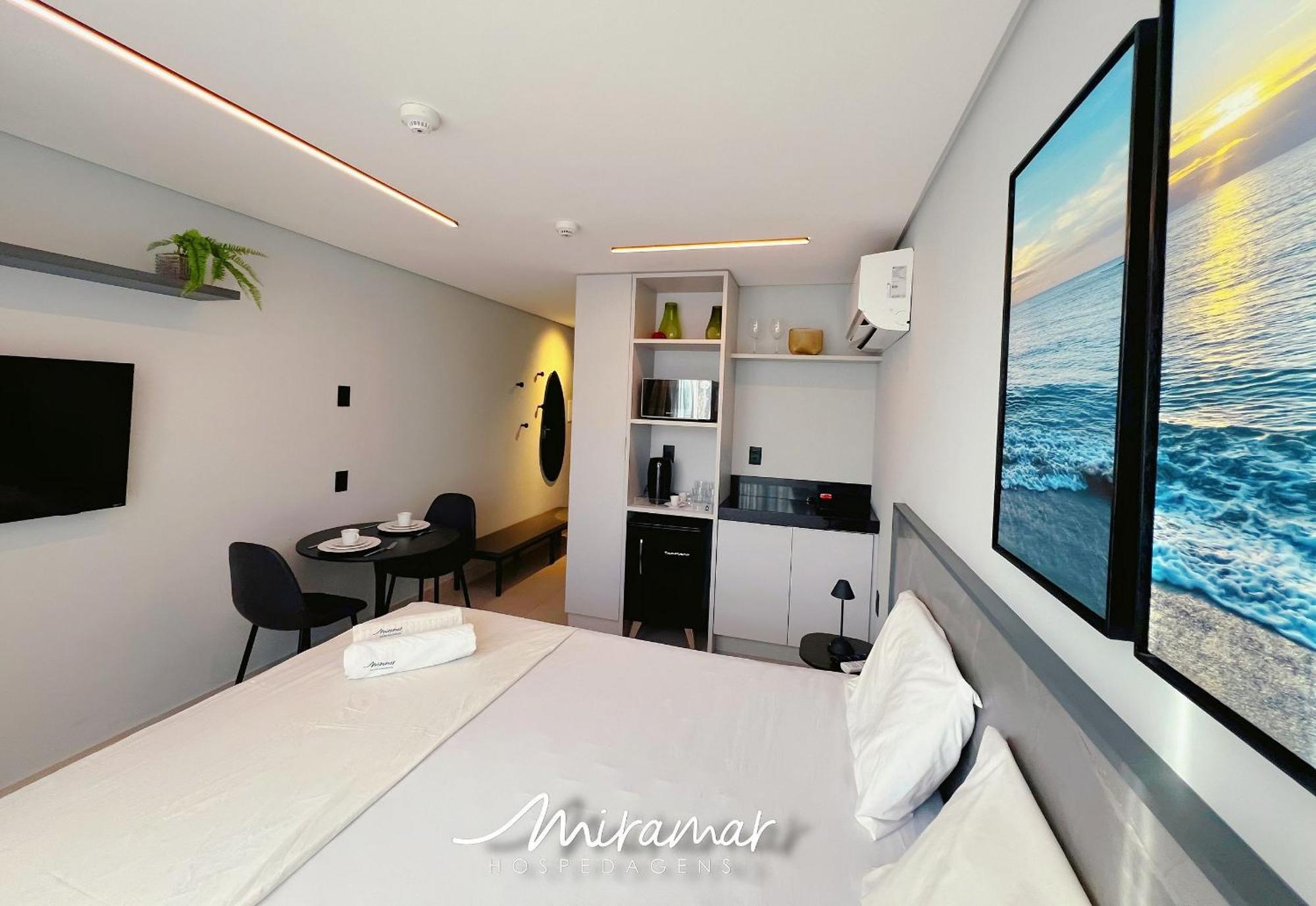 Apartamento Alta Garden- Pe Na Areia-miramar Hospedagens *